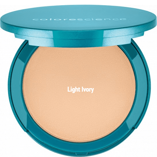Colorescience UK - Pressed Face Powder Foundation with SPF 20 Light Ivory 